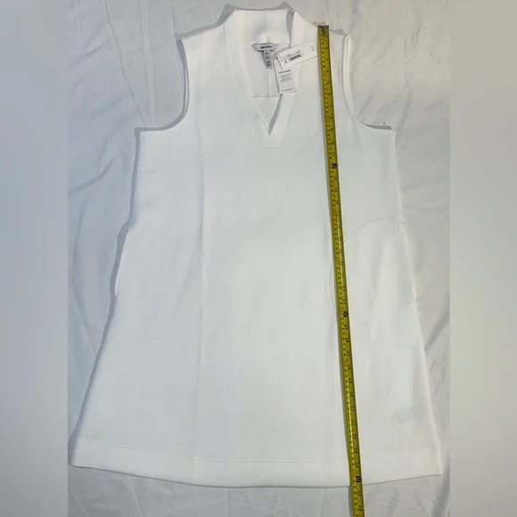 SPANX AirEssentials Sleeveless V-Neck Mini Dress XL White